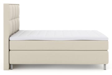 Komplett Sängpaket Choice No 3 140x200 Fast - Beige|Metall - Möbler - Säng - Kontinentalsäng