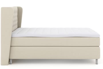 Komplett Sängpaket Choice No 3 140x200 Fast - Beige|Metall - Möbler - Säng - Kontinentalsäng