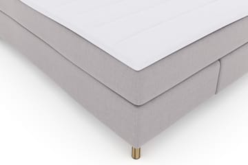 Komplett Sängpaket Choice No 3 140x200 Fast - Ljusgrå|Koppar - Möbler - Säng - Kontinentalsäng