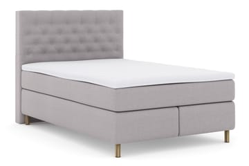 Komplett Sängpaket Choice No 3 140x200 Fast - Ljusgrå|Koppar - Möbler - Säng - Kontinentalsäng