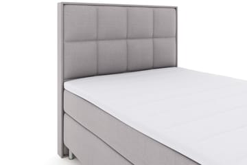Komplett Sängpaket Choice No 3 140x200 Fast - Ljusgrå|Metall - Möbler - Säng - Kontinentalsäng
