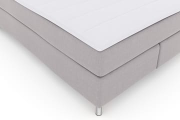 Komplett Sängpaket Choice No 3 140x200 Fast - Ljusgrå|Metall - Möbler - Säng - Kontinentalsäng