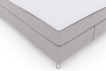Komplett Sängpaket Choice No 3 140x200 Fast - Ljusgrå|Metall - Möbler - Säng - Kontinentalsäng