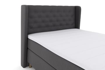 Komplett Sängpaket Choice No 3 140x200 Fast - Mörkgrå|Koppar - Möbler - Säng - Kontinentalsäng