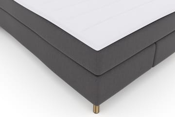 Komplett Sängpaket Choice No 3 140x200 Fast - Mörkgrå|Koppar - Möbler - Säng - Kontinentalsäng