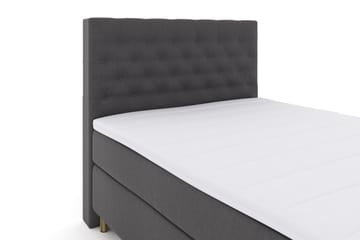 Komplett Sängpaket Choice No 3 140x200 Fast - Mörkgrå|Koppar - Möbler - Säng - Kontinentalsäng