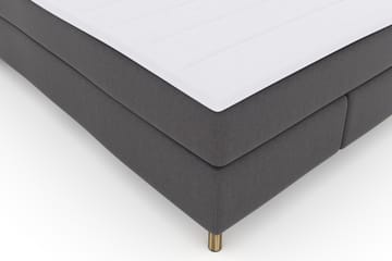 Komplett Sängpaket Choice No 3 140x200 Fast - Mörkgrå|Koppar - Möbler - Säng - Kontinentalsäng