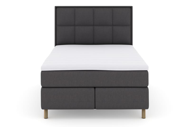 Komplett Sängpaket Choice No 3 140x200 Fast - Mörkgrå|Koppar - Möbler - Säng - Kontinentalsäng