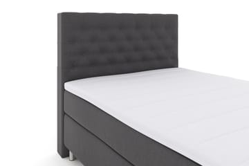 Komplett Sängpaket Choice No 3 140x200 Fast - Mörkgrå|Metall - Möbler - Säng - Kontinentalsäng