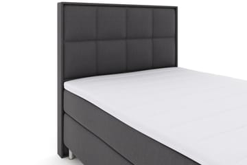 Komplett Sängpaket Choice No 3 140x200 Fast - Mörkgrå|Metall - Möbler - Säng - Kontinentalsäng