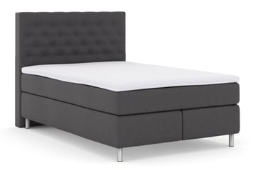 Komplett Sängpaket Choice No 3 140x200 Fast - Mörkgrå|Metall - Möbler - Säng - Kontinentalsäng