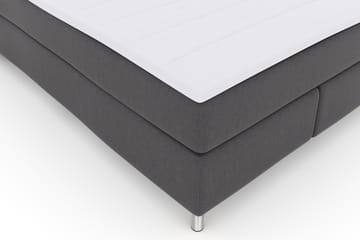 Komplett Sängpaket Choice No 3 140x200 Fast - Mörkgrå|Metall - Möbler - Säng - Kontinentalsäng