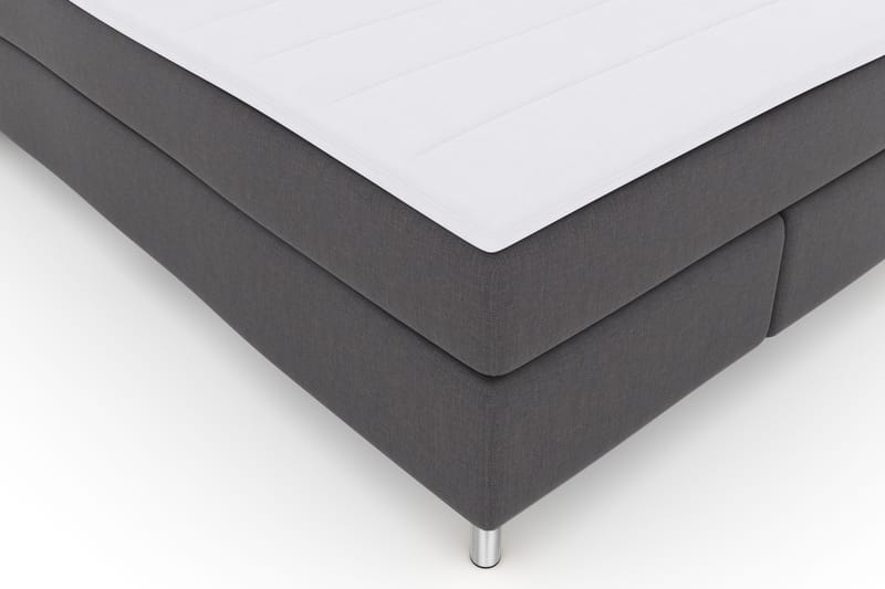 Komplett Sängpaket Choice No 3 140x200 Fast - Mörkgrå|Metall - Möbler - Säng - Kontinentalsäng