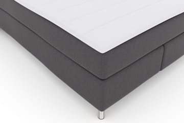 Komplett Sängpaket Choice No 3 140x200 Fast - Mörkgrå|Metall - Möbler - Säng - Kontinentalsäng