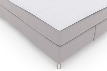 Komplett Sängpaket Choice No 3 140x200 Fast/Medium - Ljusgrå|Metall - Möbler - Säng - Kontinentalsäng
