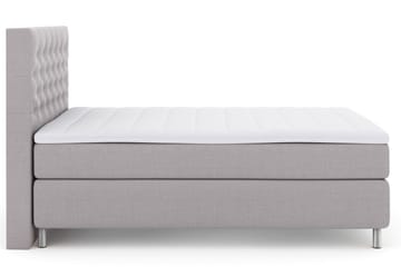 Komplett Sängpaket Choice No 3 140x200 Fast/Medium - Ljusgrå|Metall - Möbler - Säng - Kontinentalsäng