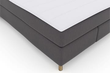 Komplett Sängpaket Choice No 3 140x200 Fast/Medium - Mörkgrå|Koppar - Möbler - Säng - Kontinentalsäng