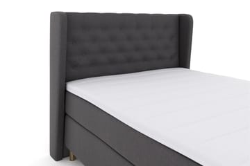 Komplett Sängpaket Choice No 3 140x200 Fast/Medium - Mörkgrå|Koppar - Möbler - Säng - Kontinentalsäng