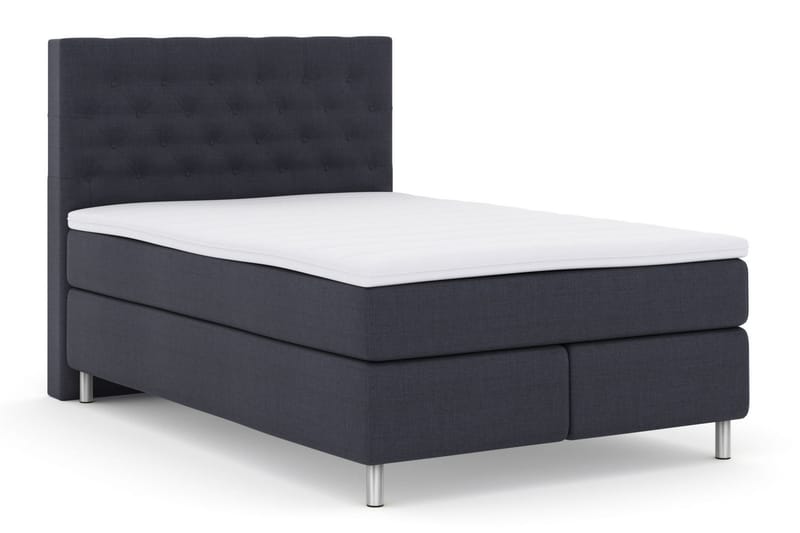 Komplett Sängpaket Choice No 3 140x200 Medium - Blå|Metall - Möbler - Säng - Kontinentalsäng