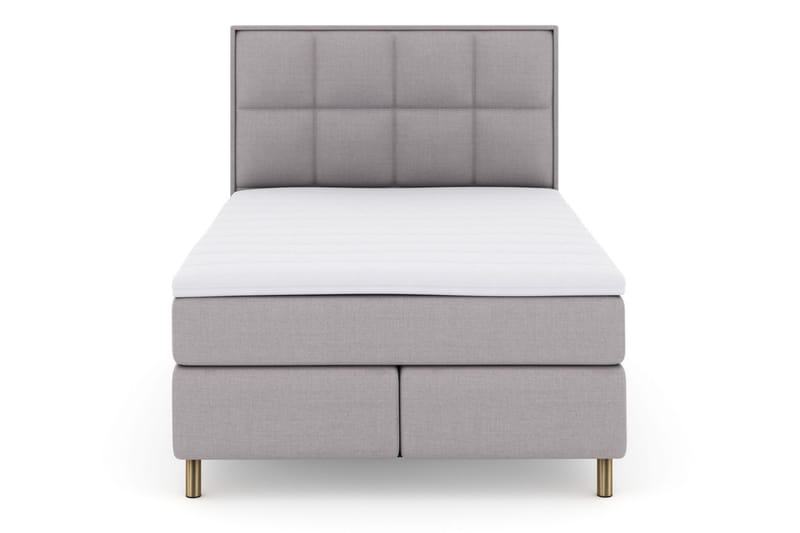 Komplett Sängpaket Choice No 3 140x200 Medium - Ljusgrå|Koppar - Möbler - Säng - Kontinentalsäng