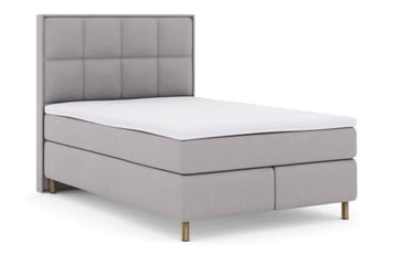 Komplett Sängpaket Choice No 3 140x200 Medium - Ljusgrå|Koppar - Möbler - Säng - Kontinentalsäng