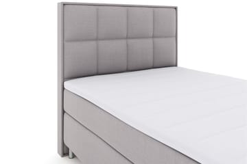 Komplett Sängpaket Choice No 3 140x200 Medium - Ljusgrå|Metall - Möbler - Säng - Kontinentalsäng