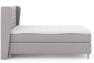 Komplett Sängpaket Choice No 3 140x200 Medium - Ljusgrå|Metall - Möbler - Säng - Kontinentalsäng