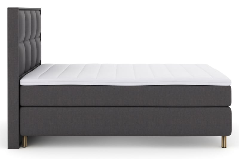 Komplett Sängpaket Choice No 3 140x200 Medium - Mörkgrå|Koppar - Möbler - Säng - Kontinentalsäng