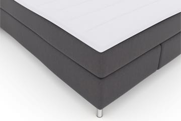 Komplett Sängpaket Choice No 3 140x200 Medium - Mörkgrå|Metall - Möbler - Säng - Kontinentalsäng