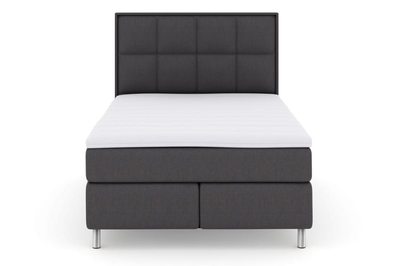 Komplett Sängpaket Choice No 3 140x200 Medium - Mörkgrå|Metall - Möbler - Säng - Kontinentalsäng