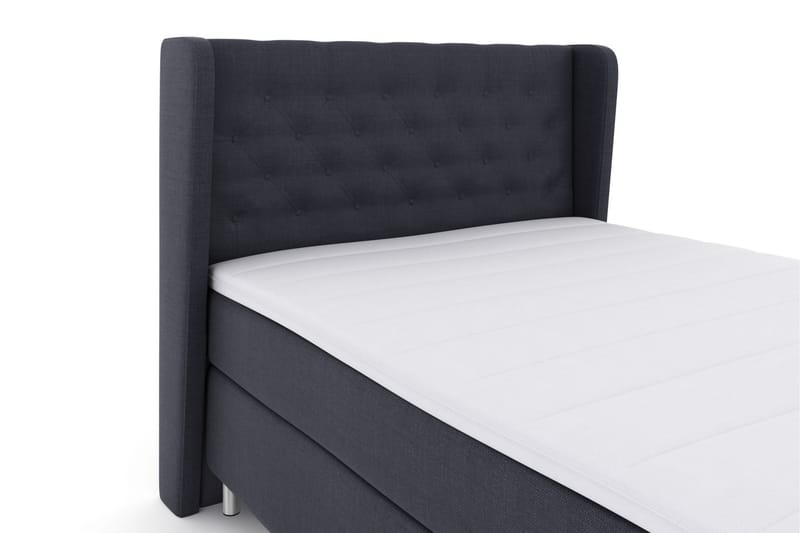 Komplett Sängpaket Choice No 3 160x200 Fast - Blå|Metall - Kontinentalsäng - Dubbelsäng - Komplett sängpaket
