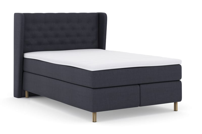 Komplett Sängpaket Choice No 3 160x200 Medium - Blå|Koppar - Möbler - Säng - Kontinentalsäng