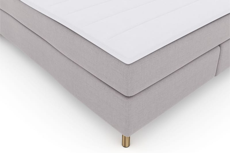 Komplett Sängpaket Choice No 3 160x200 Medium - Ljusgrå|Koppar - Möbler - Säng - Kontinentalsäng