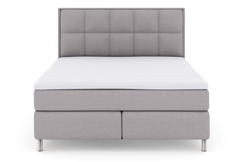 Komplett Sängpaket Choice No 3 160x200 Medium - Ljusgrå|Metall - Möbler - Säng - Kontinentalsäng