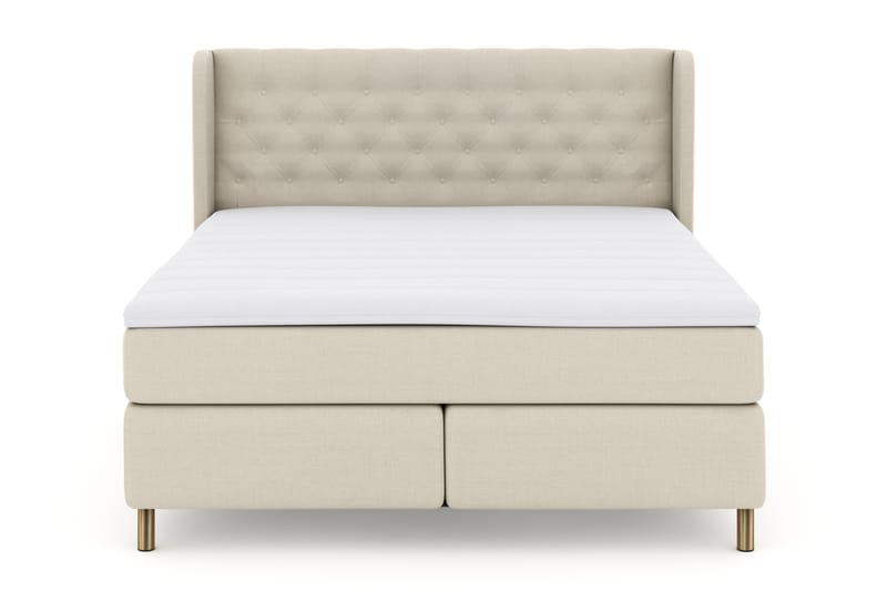 Komplett Sängpaket Choice No 3 180x200 Fast - Beige|Koppar - Möbler - Säng - Kontinentalsäng