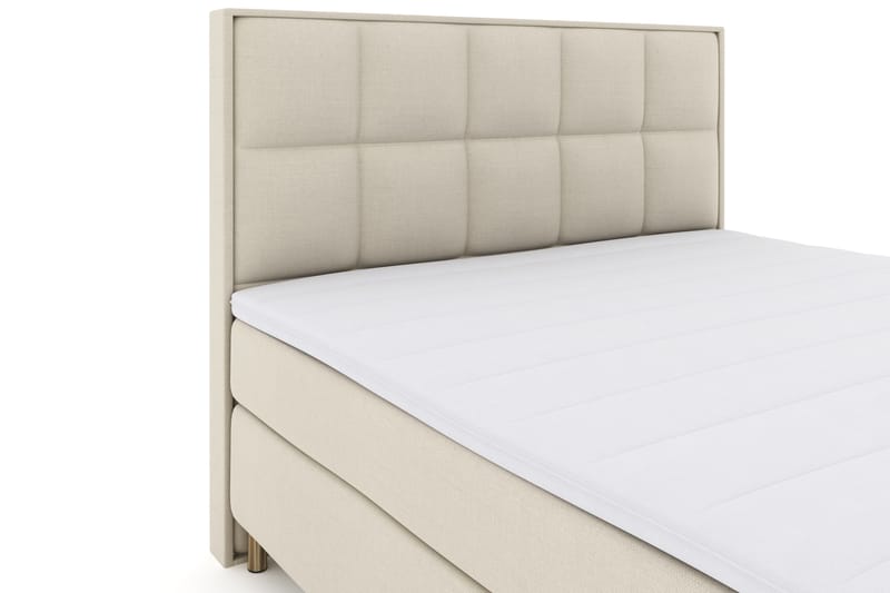 Komplett Sängpaket Choice No 3 180x200 Fast - Beige|Koppar - Möbler - Säng - Kontinentalsäng