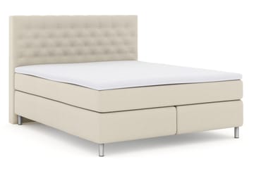 Komplett Sängpaket Choice No 3 180x200 Fast - Beige|Metall - Möbler - Säng - Kontinentalsäng