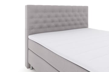 Komplett Sängpaket Choice No 3 180x200 Fast - Ljusgrå|Metall - Möbler - Säng - Kontinentalsäng