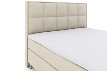Komplett Sängpaket Choice No 3 180x200 Fast/Medium - Beige|Metall - Möbler - Säng - Kontinentalsäng