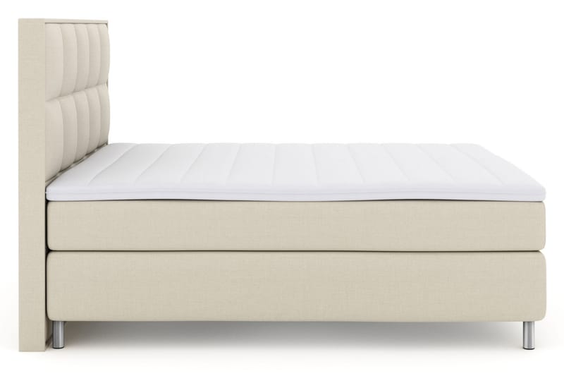 Komplett Sängpaket Choice No 3 180x200 Fast/Medium - Beige|Metall - Möbler - Säng - Kontinentalsäng