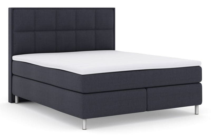 Komplett Sängpaket Choice No 3 180x200 Fast/Medium - Blå|Metall - Möbler - Säng - Kontinentalsäng