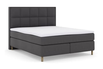 Komplett Sängpaket Choice No 3 180x200 Fast/Medium - Mörkgrå|Koppar - Möbler - Säng - Kontinentalsäng