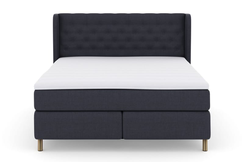 Komplett Sängpaket Choice No 3 180x200 Medium - Blå|Koppar - Kontinentalsäng - Dubbelsäng - Komplett sängpaket