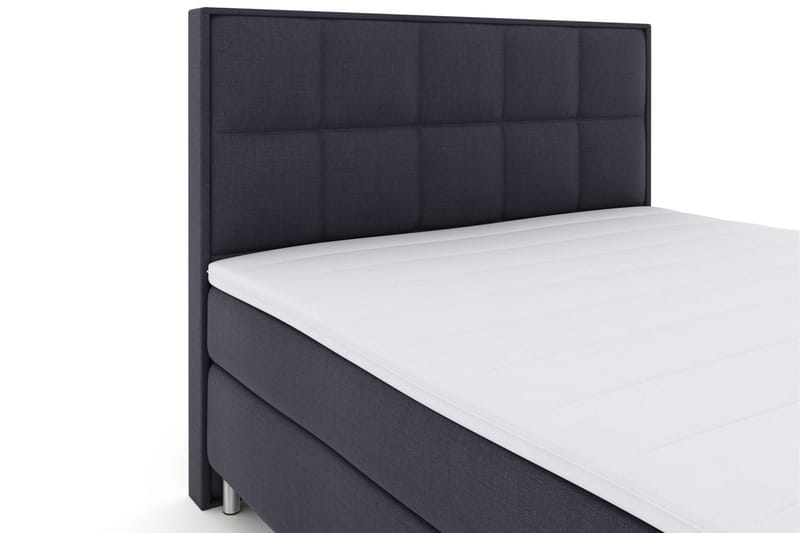 Komplett Sängpaket Choice No 3 180x200 Medium - Blå|Metall - Kontinentalsäng - Dubbelsäng - Komplett sängpaket