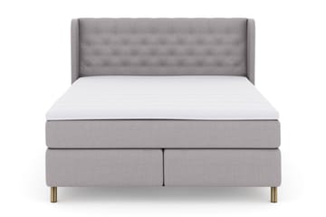 Select Sänggavel med Sidor 180 cm - Ljusgrå