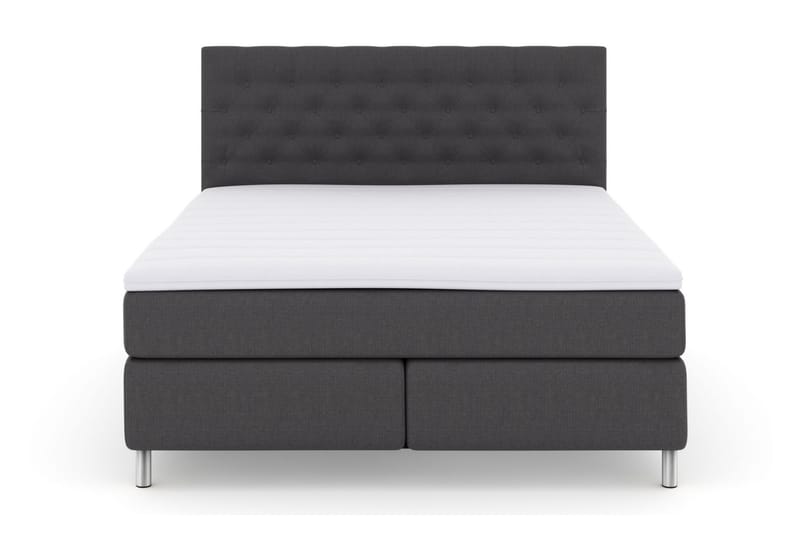 Komplett Sängpaket Choice No 3 180x200 Medium - Mörkgrå|Metall - Möbler - Säng - Kontinentalsäng