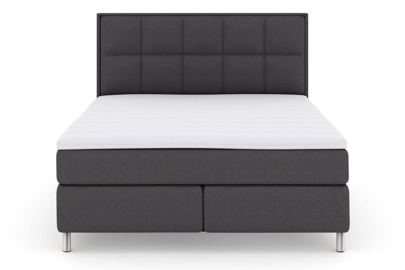 Komplett Sängpaket Choice No 3 180x200 Medium - Mörkgrå|Metall - Möbler - Säng - Kontinentalsäng