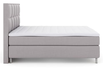 Komplett Sängpaket Choice No 3 210x210 Fast/Medium - Ljusgrå|Metall - Möbler - Säng - Kontinentalsäng