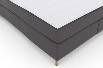 Komplett Sängpaket Choice No 3 210x210 Medium - Mörkgrå|Koppar - Möbler - Säng - Kontinentalsäng