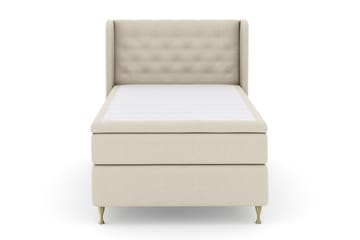 Komplett Sängpaket Choice No 4 120x200 Fast - Beige|Guld - Möbler - Säng - Kontinentalsäng